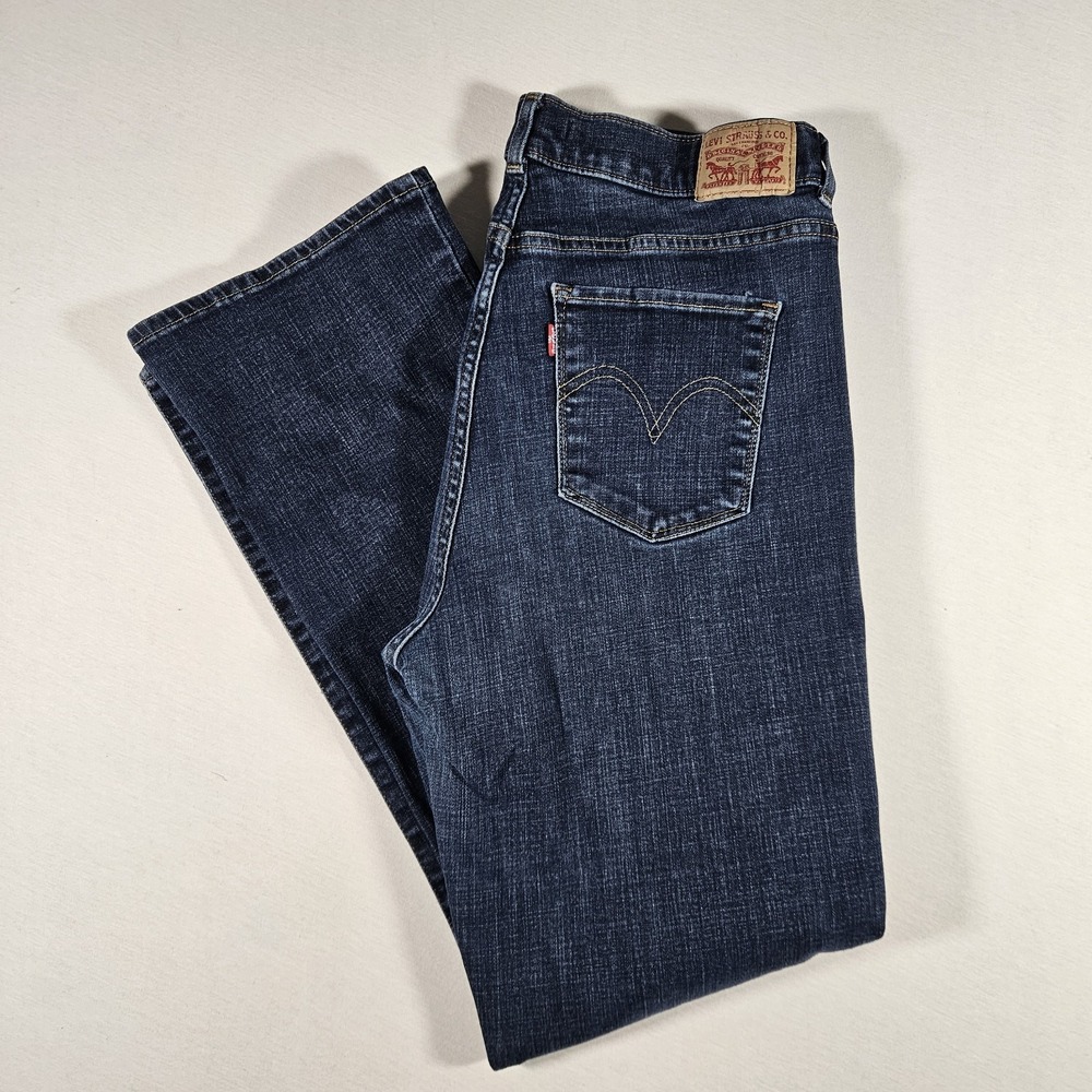 Levi's Jeans‎ Womens Classic Boot Size 12 Dark Wash